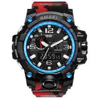 Black blue red M