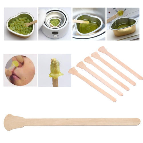 Wooden Waxing Spatula 50 Pcs